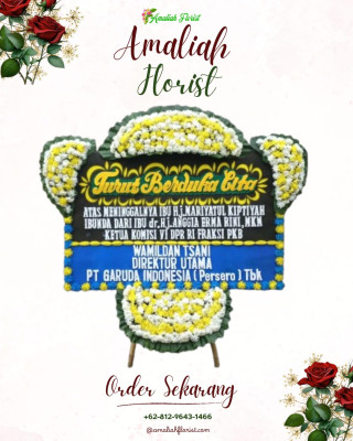 Papan Bunga Duka di BATANG