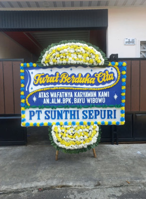 Papan Bunga Duka di BATANG